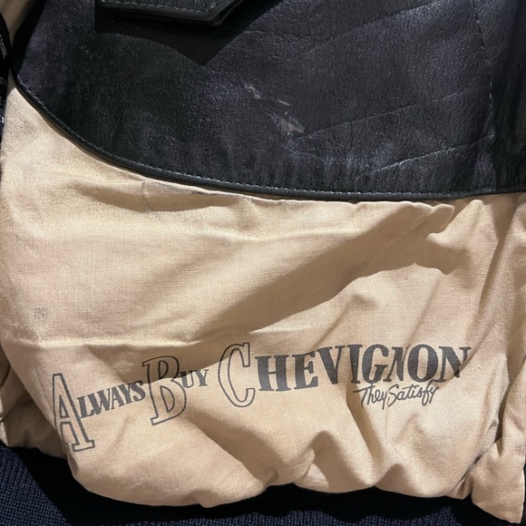 Vintage Chevignon Oversized Leather Jacket - Picture 6 of 6